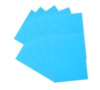 SOIMISS 100pcs Blue Colored Printer Paper Smooth Texture Fast Drying Scrapbooking Craft Paper for Laser and Inkjet Printing DIY Art Projects