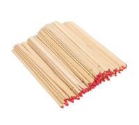 SOIMISS 100pcs Chinese Oriental Fortune Telling Sticks Blank Bamboo Sticks Buddhism Divination Tools