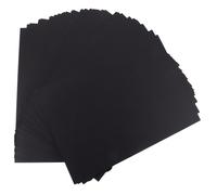 SOIMISS 100pcs Colored Cardstock Paper for DIY Crafts Thick Handmade Origami Paper Black for Art Projects Scrapbooking and Printing