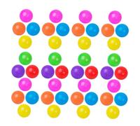 SOIMISS 100pcs Colorful Soft Plastic Ocean Balls Mini Ball Pit for Playroom Pool Play Tunnel Accessories Lightweight and Safe for Active Development