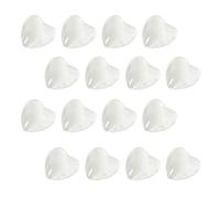SOIMISS 100Pcs Glass Nail Polish Display Beads, Double-Sided Nail Color Charts for Salon, Polish Board Display for Designs
