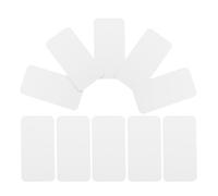 SOIMISS 100pcs Insect Preservation Tools Insect Specimen Mounting Cards Plastic White Precise Positioning Versatile Design for Laboratory Use and Fieldwork