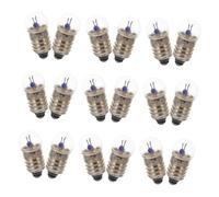 SOIMISS 100pcs Miniature Screw Bulbs Lab Light Bulbs for Educational Science Experiments Model Making for Flashlights and Circuit Kits