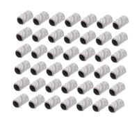 SOIMISS 100pcs Nail Sanding Bands Nail Polishing Sleeves White 180# Grit for Electric Drill Professional Gel Polish Remover Manicure Pedicure Tool Accessories