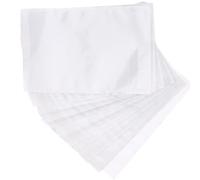 SOIMISS 100pcs White Pe Adhesive Packing List Envelopes with Shipping Label Sleeves, Works on Most Surfaces for Secure Packaging and Shipping