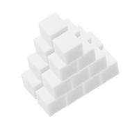 SOIMISS 100pcs White Square Nail Sponges Soft Sponge Material for Mess-free Application Manicure Tools Suitable for Nail Art and French Tip Designs