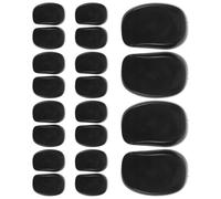 SOIMISS 10pairs Hair Dye Silicone Ear Covers Reusable Ear Protector Caps for Hair Styling and Coloring Salon Use