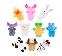 SOIMISS 10pcs Animal Finger Puppets for Interactive Storytelling Safe Comfortable Finger Puppets for Playtime Bedtime Stories