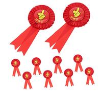 SOIMISS 10pcs Award Badges with Ribbon for Kindergarten Rewards and Student Encouragement Lightweight Safe Medals for Classroom Prizes and Graduation Gifts