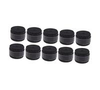 SOIMISS 10Pcs Black Overgrip Tape for Tennis Squash Badminton Rackets Super Absorbent Perforated Moisture Wicking Grip for Enhanced Performance and Comfort