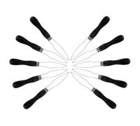 SOIMISS 10pcs Button Helper Tool with Ergonomic Plastic Handle for Seniors One Handed Button Assist Device and Snap Fastener Easy Grip Dressing Aid for Arthritis Sewing and Everyday