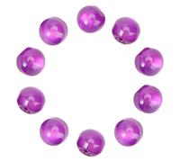SOIMISS 10pcs Circular Resin Pearlised Buttons with Slant Holes for DIY Bags and Clothes, Featuring Comfortable Touch and Smooth Surface, Decorative Fasteners for Sewing Projects