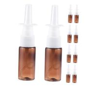SOIMISS 10pcs Clear Spray Bottles Reusable Nasal Atomiser Spray Bottle with Precision Lightweight Plastic for Liquid Monitoring and Saline Use
