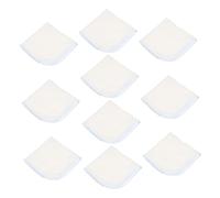 SOIMISS 10pcs Cotton Handkerchief Baby Saliva Towels Double-Layer Cotton Towel Soft Non-irritating Does Not Shrink After Washing for Bathing and Feeding Newborn Infants