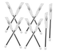 SOIMISS 10pcs Eyebrow Positioning Pens Dual-end Fine Tip Marking Pens for Tattoo and Lip Line Precision Drawing Lightweight Portable Skin-safe Markers for Microblading and Cosmetic Use