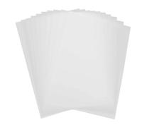 SOIMISS 10pcs Frosted Heat Shrink Sheets Semi Transparent DIY Craft Material for Handmade Keychains Gift Tags Brooch Supply Cuttable Shrink Art Paper