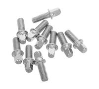 SOIMISS 10pcs M6X15mm Drum Screws Drum Key Bolts Screws for Electronic and Acoustic Repair Accessories for Amateur and Professional