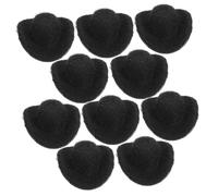 SOIMISS 10pcs Mini Western Cowboy Hats for DIY Crafts Tiny Miniature Cowgirl Caps Doll Accessories Decorative Miniature Hats for Dolls and Party Decorations