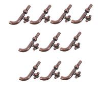 SOIMISS 10Pcs Miniature Faucet Decor Single Handle Dollhouse Bathroom Kitchen DIY Accessory Realistic Plastic Tap Model for Creative Play for Micro Landscape Ornament