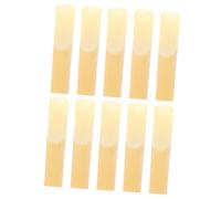 SOIMISS 10pcs Pack of Ten Saxophone Reeds Replaceable Traditional Reeds for Beginner Musical Instrument Accessories Saxophone Part