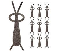 SOIMISS 10pcs Rabbit Cat Eye Tool Heart Shaped Magnetic Y-guide Stick for Nail Art Salon DIY Manicure Supplies