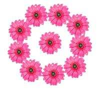 SOIMISS 10pcs Resin Sunflower Charms Jewelry Pendants for DIY Necklace Keychain Bracelet Making Flower Accessories for Craft and Positive Symbolism