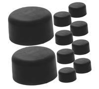 SOIMISS 10pcs Rubber Wiper Screw Caps Automotive Replacement Parts Fit Windscreen Wiper Nut Covers Compatible with Ford Edge Escape Easy Installation