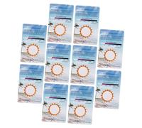 SOIMISS 10pcs Uv Testing Card Reptile Terrarium Test Cards Photochromic Uvc Identifying Tools for Pet Tanks Outdoor Uv Measurement Sensitive Color Change