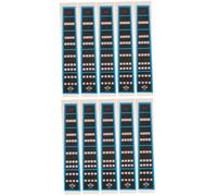 SOIMISS 10pcs Violin Fingerboard Stickers Fretboard Note Markers Fiddle Finger Guide for Beginners Violin Scale Learning Decals Easy to Apply