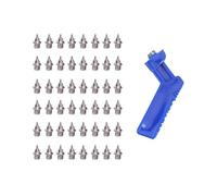 SOIMISS 110pcs Stainless Steel Track Spikes for Running Shoes Durable Slip Replacement Spikes Compatible with Standard Athletic Footwear for Enhanced Grip and Performance
