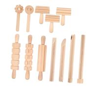 SOIMISS 12PCS Clay Tools, Wooden Clay Tools for Kids Modelling for Ceramics, DIY Art Crafts