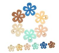 SOIMISS 12pcs Flower Claw Hair Clips for Women Matte and Jelly Colors Abs Material Non Slip Jaw Clips for Thick and Fine Hair Decorative Accessories for Various Hairstyles and Occasions