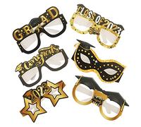 SOIMISS 12pcs Graduation Party Glasses Unique Photo Props for Graduation Ceremony Fun Eyewear for Celebrations and Family Gatherings Stylish Party Eyeglasses