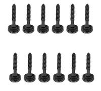 SOIMISS 12pcs Guitar Neck Mounting Screws Steel Bolts Ferrules for Electric Guitar Repair Replacement Screws Connecting Bolts