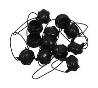 SOIMISS 12pcs Mini Plastic Cauldrons for Fairy Garden Accessories and Dollhouse Witch Props Lightweight Witchcraft Pots for Halloween Crafts Candy Holders Party Decorations and Miniature