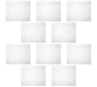 SOIMISS 12pcs Pet Cage Urine Guard Panels 21x26cm 100 Cable Ties, Plastic Liner for Small Animal Cage Accessories, Splash and Scatter Protection for Rabbits, Guinea Pigs, Ferrets