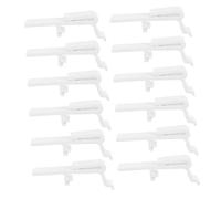 SOIMISS 12pcs Plastic Curtain Valance Clips for Vertical Blind Repair Easy Window Blind Replacement Fasteners Multipiece Kit for Drapery and Curtain Rod Decoration