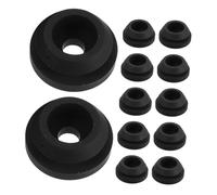 SOIMISS 12pcs Rv Stove Cooktop Grate Grommets Kit for Compatible Gas Stove Grates Weather Resistant Slip Protectors for Camper and Trailer Kitchens