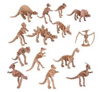 SOIMISS 12pcs Simulation Dinosaur Skeleton Model Realistic Dinosaur for Environmental Play Assorted Patterns for Imaginative Learning and Collection