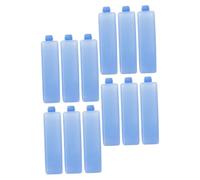 SOIMISS 12pcs Small Ice Packs for Air Conditioner Fan Reusable Freezer Blocks Cooler Bags Portable Blue Cooling Gel Packs for Refrigerator Lunch Boxes Outdoor Picnic and Travel