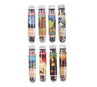 SOIMISS 150 Pieces Mini Jigsaw Puzzle for Adults Creative Educational Fun in Test Tube Sunflower Pattern for Stress Relief and Entertainment