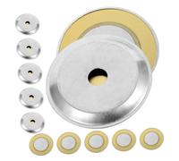 SOIMISS 150pcs Ceramic Buzzer Piezo Disc Pickups Piezoelectric Buzzer for Guitar Acoustic Trigger Acoustic Pickup Transducer