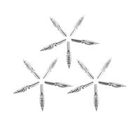 SOIMISS 15pcs Oblique Fountain Pen Replacement Nibs Metal Dip Pen for Calligraphy Sketching and Manuscript Writing with Precision Ink Control