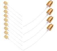 SOIMISS 15pcs Perfume Spray Bottle Tops Fine Mist Sprayer Heads for DIY Essential Oil Fragrance Bottles Replacement Spray Pump Parts with Precision Press Mechanism