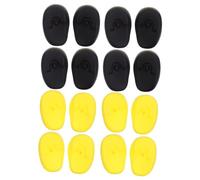 SOIMISS 16 Pairs Leak-resistant Silicone Ear Covers for Hair Dyeing and Shower Reusable Ear Protectors for Hair Dryer Comfortable Water-resistant Caps for Salon and Home and Styling