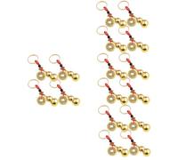 SOIMISS 16pcs Brass Gourd Keychains with Feng Shui Handbag Keychain for Luck and Prosperity Vintage Ornament for Home Decoration and Year Celebrations