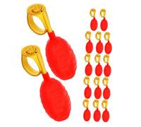 SOIMISS 16pcs Water Spray Ring Trick for Pranks Portable Plastic Squirt Rings for April Fools Day Halloween Party Summer Fun and Surprise Entertainment