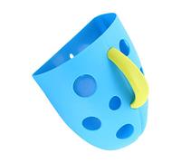 SOIMISS 1pc Bath Storage Pouch Blue Bath Organizer with Suction Cup for Easy to Clean Safe Material for Shower