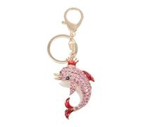 SOIMISS 1pc Dolphin Modeling Keychain Pendant Keyholder for Bags Keys Cute Hanging Adornment Friends Family Crown