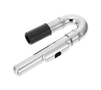 SOIMISS 1pc Durable Flute Head Mouthpiece Practical Manual Replacement for Easy Installation Lightweight Design for Musicians and Beginners Silver Finish